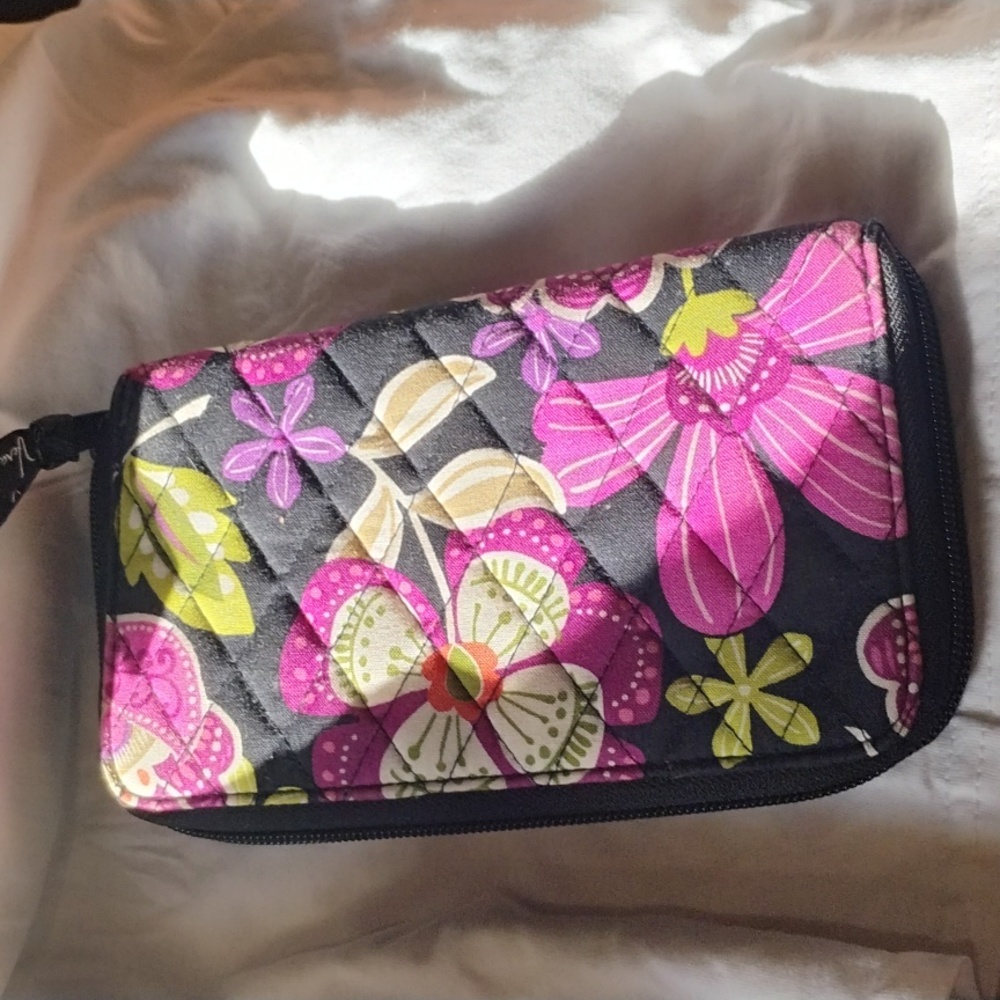 Vera Bradley Accordion Wallet (Pirouette Pink